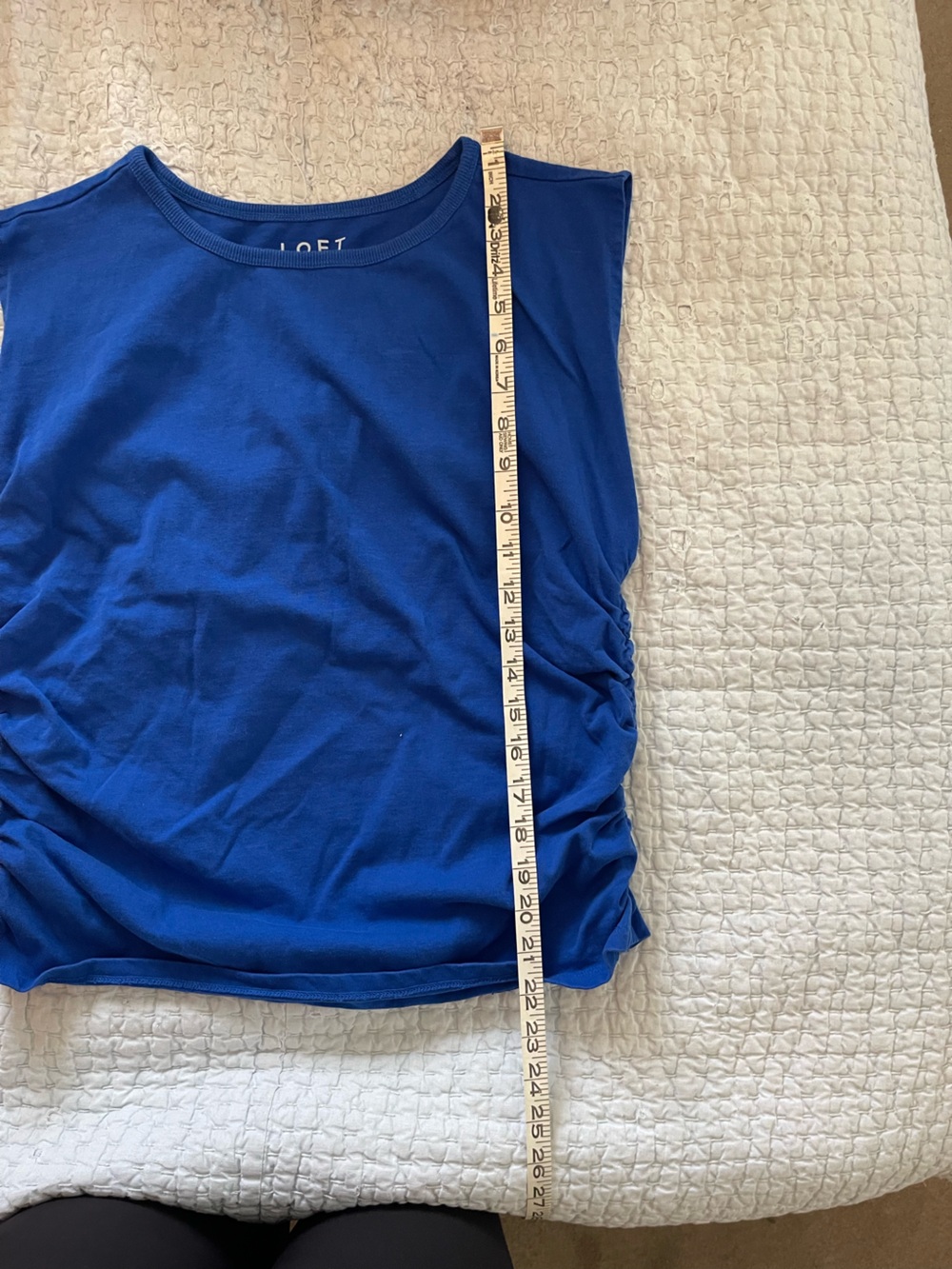 LOFT Ruched Tank Top - Picture 8 of 14